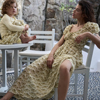 ASHLYNN DRESS -- CITRON ROSIER FLORAL