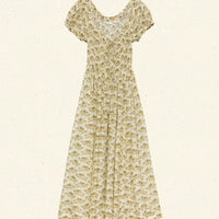 ASHLYNN DRESS -- CITRON ROSIER FLORAL