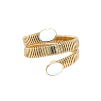 White Wrap Flex Bracelet