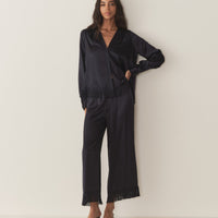 CANDACE TOP -- DEEP NAVY