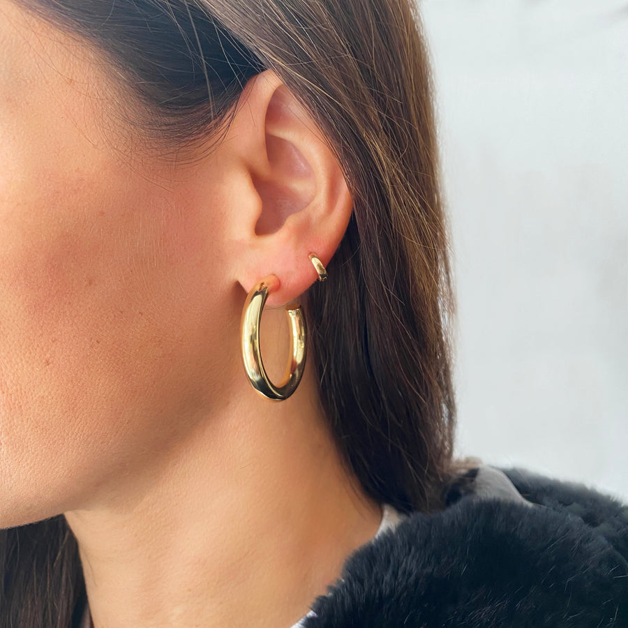 Medium Hoop Earrings