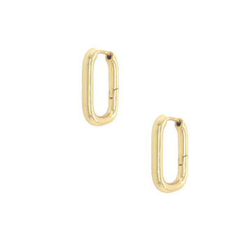 Rectangle Hoop Earrings