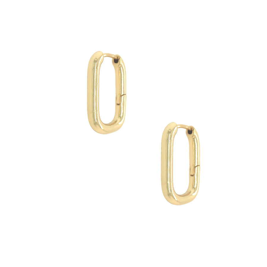 Rectangle Hoop Earrings