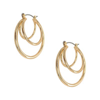 Triple Hoop Earrings