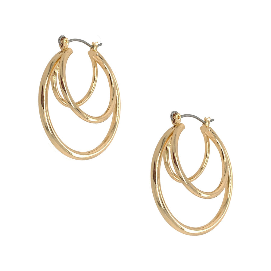 Triple Hoop Earrings