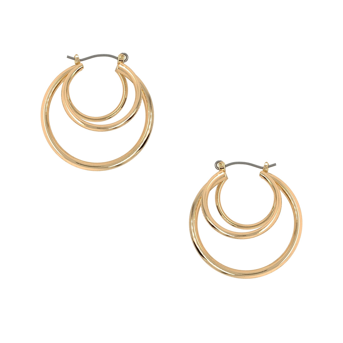 Triple Hoop Earrings
