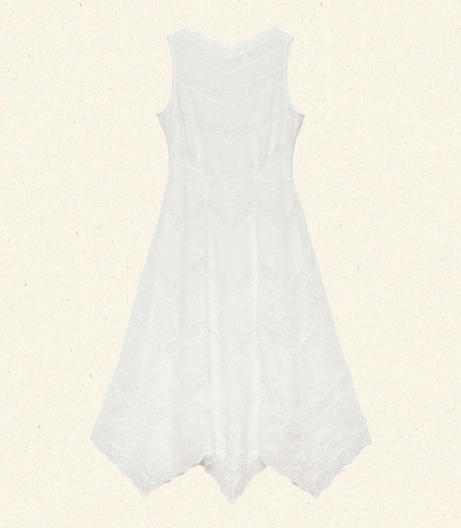 EVANORA DRESS -- SALT