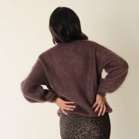 Chocolate and Black Leopard Ben Skirt