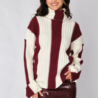 Burgundy Gavan Skirt