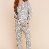 Winter Cloud Jersey PJ Set in Whisper