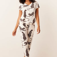 Nadia Cloud Jersey PJ Set in Vinyasa
