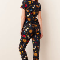 Nadia Cloud Jersey PJ Set in Mystic