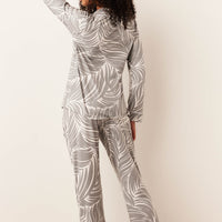 Winter Cloud Jersey PJ Set in Whisper
