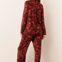 Winter Cloud Jersey PJ Set in Botanical