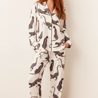 Winter Cloud Jersey PJ Set in Vinyasa