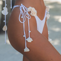 Fleur Tie Bottom White