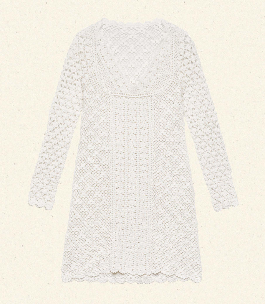 FLORINA DRESS -- PEARL