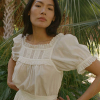 FRANCES TOP -- SALT LACE