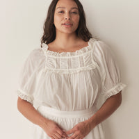 FRANCES TOP -- SALT LACE