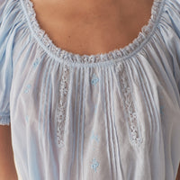 FREDERICA TOP -- ICY BLUE