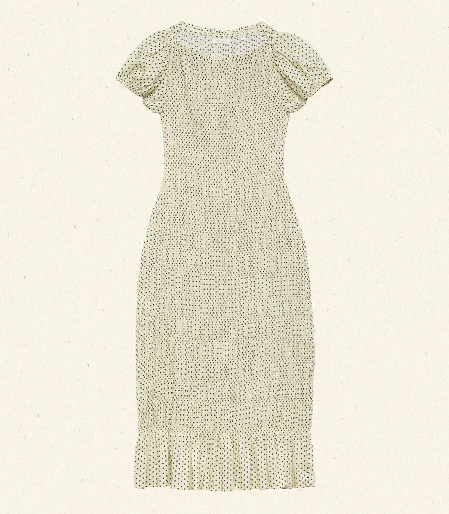 GEORGENE DRESS -- PORTIA DOT