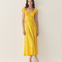 GWENDOLYN DRESS -- DAYLILY