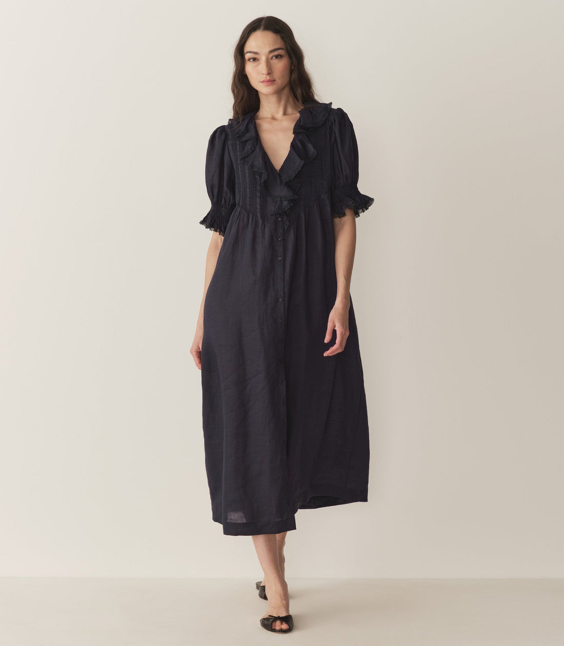 HARRIETTE DRESS -- NIGHT SKY