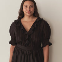 HENRI TOP -- BLACK