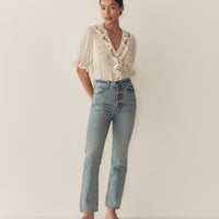 HETTIE TOP -- SEA SALT