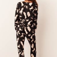 Shari Cloud Jersey PJ Set in Zodiac