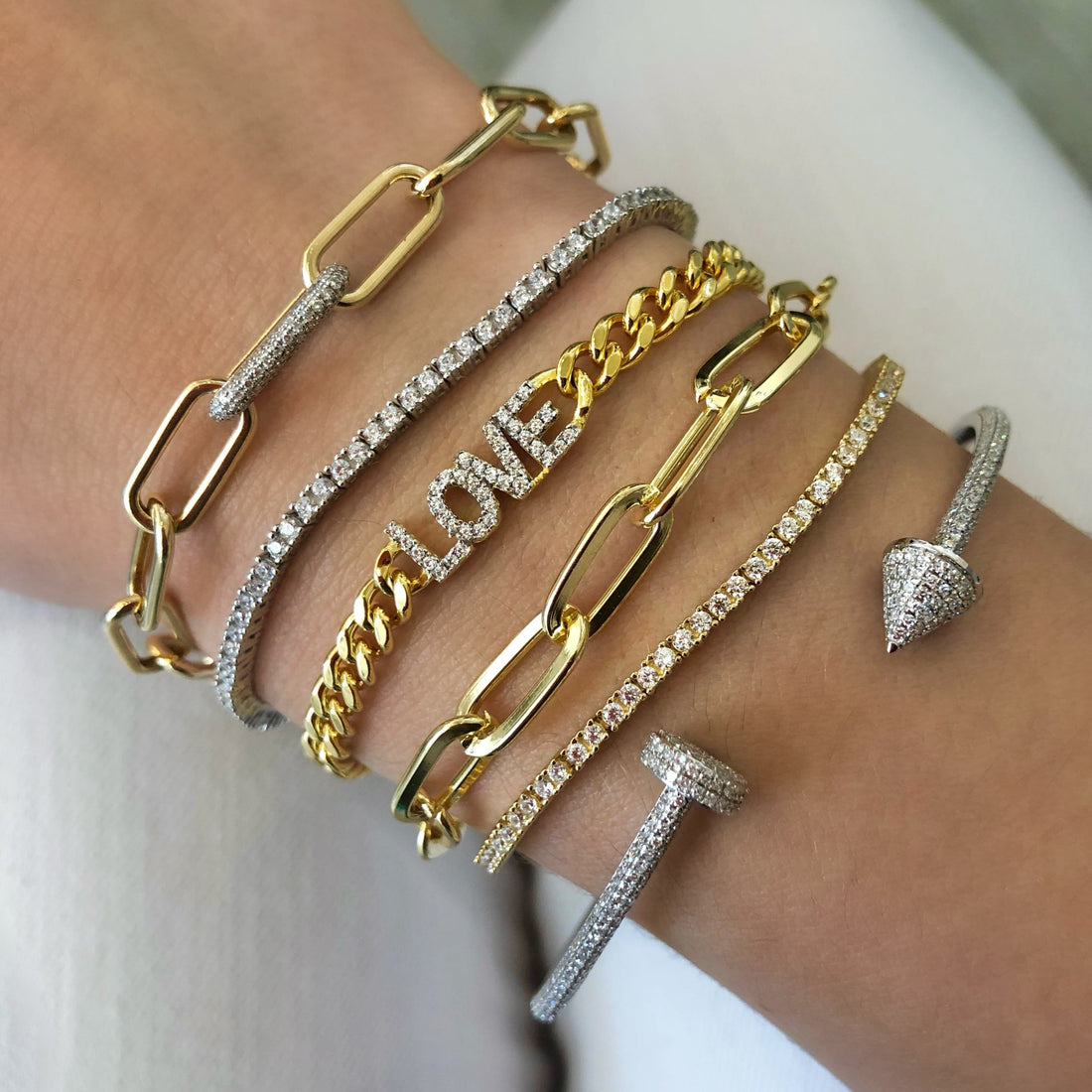 Oval Link Bracelet