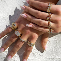 Diamond Coil Ring
