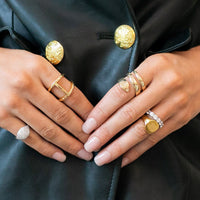 14K Eternity Band