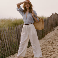 JONIE TOP -- HARBOR BLUE