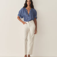 JONIE TOP -- CASSIS CHECK