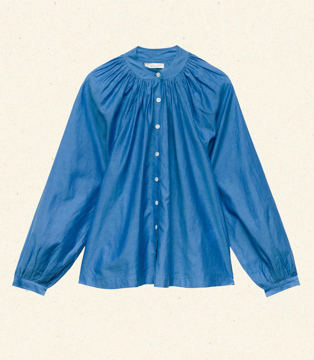 JULIENNE TOP -- SANTORINI BLUE