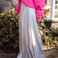 Silvery Janis Maxi Skirt
