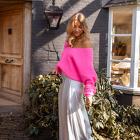 Silvery Janis Maxi Skirt