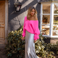 Silvery Janis Maxi Skirt