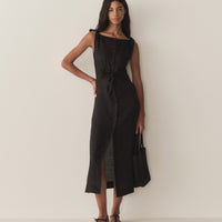 LEVINE DRESS -- BLACK