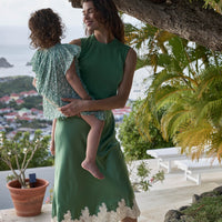 LOUDEN TOP -- LIGHT KELLY GREEN