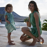 LOUDEN TOP -- LIGHT KELLY GREEN