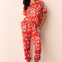 Maddie Cloud Jersey PJ Set in Zen