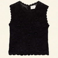 MARCIA TOP -- BLACK