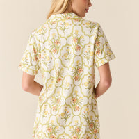 Maren Cloud Jersey PJ Set in Fleur