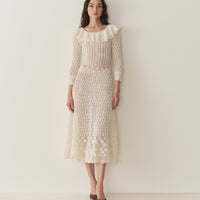 MARGOT DRESS -- PEARL