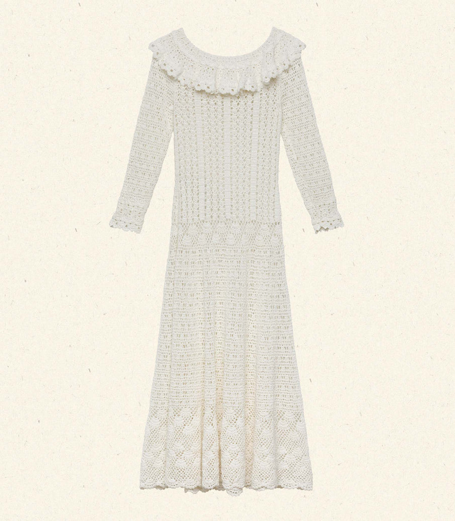 MARGOT DRESS -- PEARL