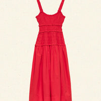 MARIANNE DRESS -- CARMINE