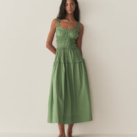 MARIANNE DRESS -- ENGLISH IVY
