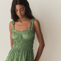 MARIANNE DRESS -- ENGLISH IVY
